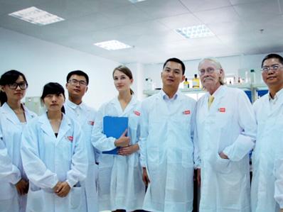 比格萊公司員工合照